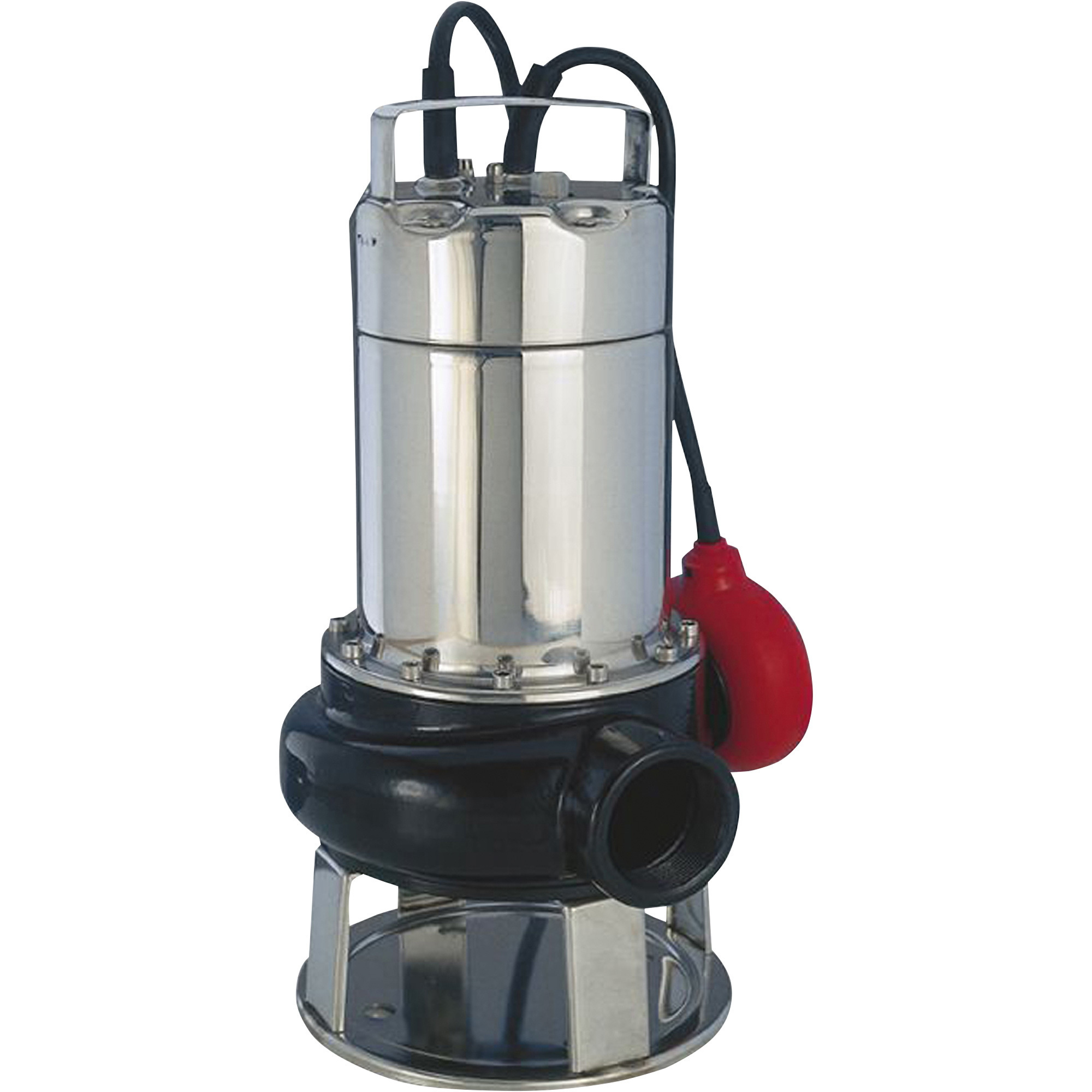 JMS-USA Submersible Sewage Grinder Water Pump, 3180 GPH, 1.5 HP, Single-Phase, Model# JUTTER 140 AUT MONO